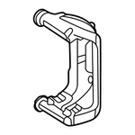New Genuine Mercedes-benz Brake Carrier 2314230106 / 231-423-01-06 Oem. Fixed Price $448.14.