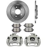 Rear Brake Calipers Rotors And Ceramic Pads For 08-2012 Chrysler Town & Country. Fixed Price $146.85.