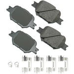 Akebono ACT817A Proact Ultra Premium Ceramic Disc Brake Pad Kit. Fixed Price $67.74.