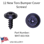 12 New Torx Bumper Cover Screws! For Volkswagen Atlas Beetle Jetta Eos Audi Etc. Fixed Price $17.95.