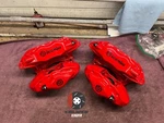 Subaru Sti Front Rear Set Calipers 4 Piston Impreza Wrx 08-17 Powder Coated. Fixed Price $1200.00.