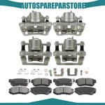 Front Rear Brake Calipers For 2006-2008 Hyundai Sonata W/ Ceramic Pads Assembly. Fixed Price $192.46.