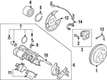 Genuine Nissan Disc Brake Kit 44000-7LG0A. Fixed Price $478.50.