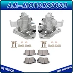 Rear Brake Calipers W/ Bracket & Pads For 06-2015 Honda Civic Driver + Passenger. Fixed Price $100.16.