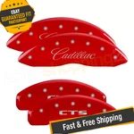 Mgp 35013SCTSRD Gloss Red Caliper Covers For 09-19 Cadillac. Fixed Price $299.99.