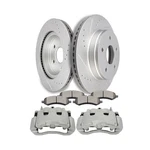 Front Brake Calipers And Rotors Ceramic Pad For 2009-2010 Dodge 1500. Fixed Price $261.28.