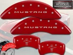 2015-2023 Ford Mustang Gt 6 Piston Front + Rear Red Mgp Brake Caliper Cover Pony. Fixed Price $269.99.