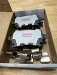 Raybestos Disc Brake Set ELEMENT3 BPI-EHT7-GH-N23 Rear For Nissan. Fixed Price $22.00.