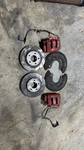 2005-2010 Ford Mustang Set Pair Front Left Right Brake Calipers Rotors Pads Oem. Fixed Price $179.00.
