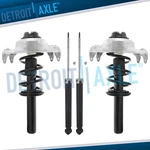 Front Struts W/coil Spring Rear Shock Absorbers For Audi A4 Quattro A5. Fixed Price $288.79.