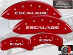 2023-2026 Cadillac "escalade Esv" Front + Rear Red Mgp Brake Disc Caliper Covers. Fixed Price $299.99.