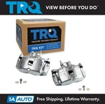 Trq New Front Disc Brake Caliper With Bracket & Hardware Pair For Mitsubishi. Fixed Price $139.95.