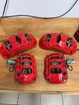 10-16 Porsche Panamera Turbo Front & Rear Brembo Brake Caliper Set Red Oem Used. Fixed Price $800.00.