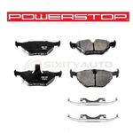 Powerstop Rear Disc Brake Pad & Hardware Kit For 2001-2003 Bmw 525I 2.5L L6 Rh. Fixed Price $307.24.