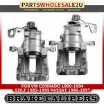 2X Rear Left & Rightdisc Brake Caliper For Volkswagen Corrado Golf Passat Jetta. Fixed Price $94.98.