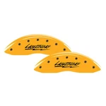 Mgp Gloss Yellow Caliper Covers Lightning Engraving Full Kit, 4 Pcs. Fixed Price $299.99.