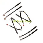 Full Front & Rear Flexi Brake Hose Pipe Set X6 For Discovery 3 (2004-09). Fixed Price $106.54.
