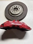 Maserati Ghibli SQ4 Gts Red Brembo Front Right Brake Caliper Oem With Rotor. Fixed Price $450.00.