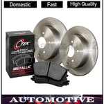 C-tek Front Brake Pads Set & Rotors Fits Ford Taurus 2.5L 3.0L 3.8L. Fixed Price $114.96.