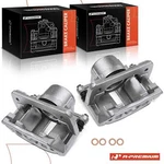 A-premium Pair Front Brake Caliper W/bracket Ford Taurus Lincoln Continental. Fixed Price $141.09.