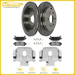 Pair For Buick Enclave 2008 - 2017 Rear Brake Calipers Rotors And Ceramic Pads. Fixed Price $152.77.