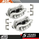 2PCS Front Brake Calipers W/ Bracket For Infiniti QX56 QX80 Nissan Titan V8 5.6L. Fixed Price $135.99.