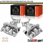 2PCS Brake Caliper With Bracket Ford Focus 2000-2007 Rear Left & Right Side. Fixed Price $118.98.