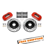 Wilwood 140-12996-DR Drilled And Slotted Rotor Forged Caliper Front Brake Kit. Fixed Price $690.65.