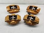 03-05 Nissan 350Z 03-04 G35 Brembo Brake Caliper Set X4 Gold Oem 41001CD000. Fixed Price $1349.99.