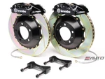 Brembo Rear Gt Brake Bbk 4PISTON Caliper Black 345X28 Slot Bmw E46 M3 01-06. Fixed Price $4095.00.