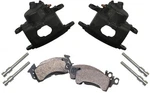 New Big Gm Brake Caliper & Pad Set With PINS,FRONT,1.28" DISCS,D52 Cast Iron. Fixed Price $129.99.