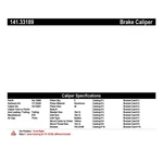 Centric Front Passenger Side Disc Brake Caliper For A8 Quattro, SQ5 (141.33189). Fixed Price $197.23.