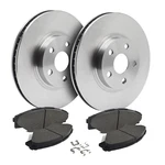 Rear Brake Rotors + Ceramic Pads Ford Fusion Mkz Zephyr Mazda 6 Milan. Fixed Price $74.47.
