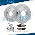 Rear Rotors Left Caliper Brake Pads 2006-2012 Ford Fusion Mazda Mkz Milan. Fixed Price $128.00.