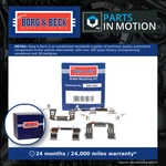 Brake Pad Fitting Kit Fits Infiniti G37X 3.7 Front 2008 VQ37VHR B&b Quality. Fixed Price $26.13.