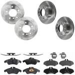 KIT-073024-3611 Trw Brake Disc And Pad Kits 4-WHEEL Set Front & Rear For Dodge. Fixed Price $288.54.