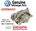 Genuine Volkswagen Disc Brake Caliper 3C0-615-123; Germany. Fixed Price $149.00.