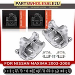 2X Front Left & Right Disc Brake Caliper W/ Bracket For Nissan Maxima 2003-2008. Fixed Price $132.99.