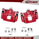 Red Rear Lh&rh Disc Brake Caliper W/ Brackets For 2011-2017 Honda Odyssey 3.5L. Fixed Price $48.44.