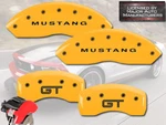 2005-2009 Ford "mustang Gt" Base Front + Rear Ylw Mgp Brake Disc Caliper Covers. Fixed Price $269.99.