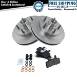 Front Disc Brake Pads & Rotors Kit For Ram 1500 Pickup Truck 2WD 2X4. Fixed Price $219.85.