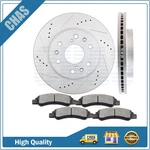Front Brake Ceramic Pads And Rotors For Cadillac Escalade Esv 2007-2019 Discs. Fixed Price $148.27.