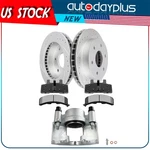 Front Disc Rotors Ceramic Pads And Right Brake Calipers For Chevy K1500 Tahoe. Fixed Price $138.73.