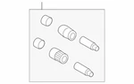 Genuine Ford Caliper Mount Retainer Kit AL3Z-2C150-A. Fixed Price $30.19.