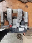 23 Santa Fe Left Rear Caliper, Gasoline Option, Id# 58310P2A30. Fixed Price $85.00.