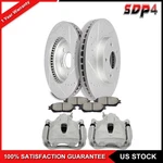 Fits Toyota Avalon Front Brake Calipers With Bracket Vented Rotors Ceramic Pads. Fixed Price $173.99.