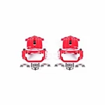 Power Stop Brake Caliper For Gmc Safari 2003-2005 Rear Red W/ Brackets Pair. Fixed Price $378.04.