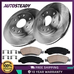Front Disc Brake Rotors Ceramic Pads Kit For Chevy Silverado 1500 Gmc Yukon. Fixed Price $130.97.