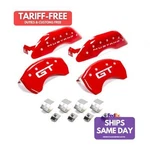 Mgp Caliper Cover 10200S2MGRD, Set Of 4 Red Aluminum Fits 15- Mustang. Fixed Price $377.24.