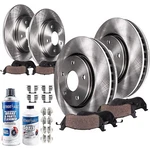 Front & Rear Disc Brake Rotors + Ceramic Pads For 2014 2015 2016 Kia Soul. Fixed Price $196.95.